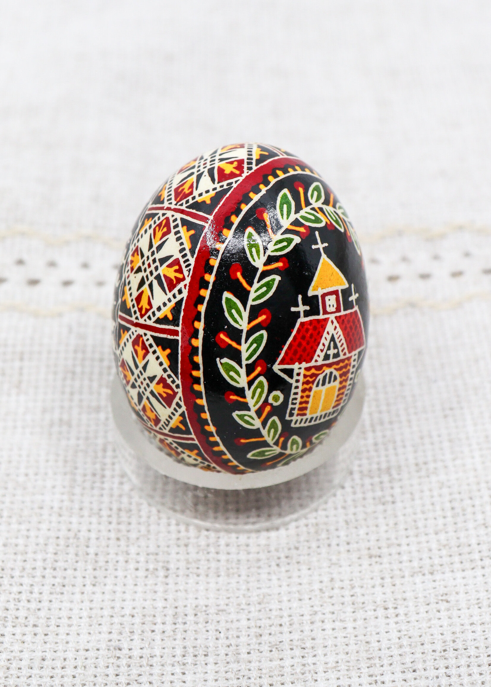 PYSANKA -  Ukrainian style handmade decorated eggs ( Prayer in Ukrainian )