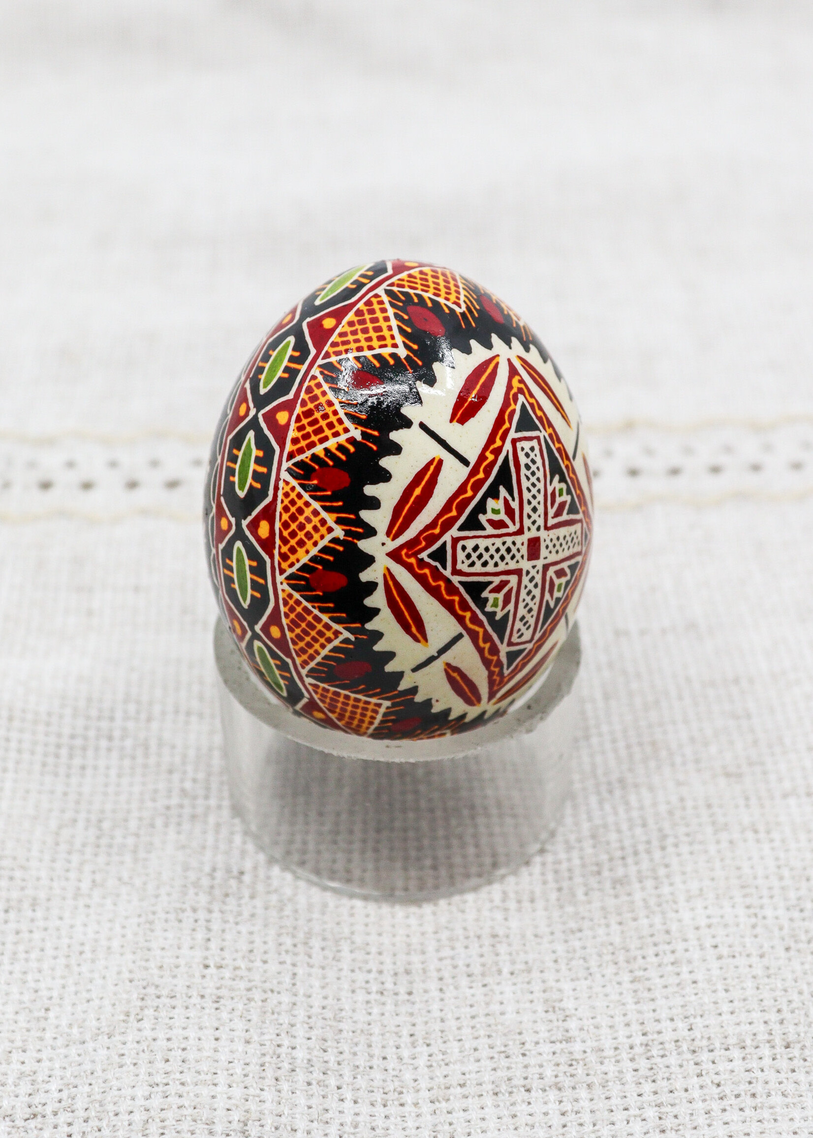 PYSANKA -  Ukrainian style handmade decorated eggs (Prayer in English)