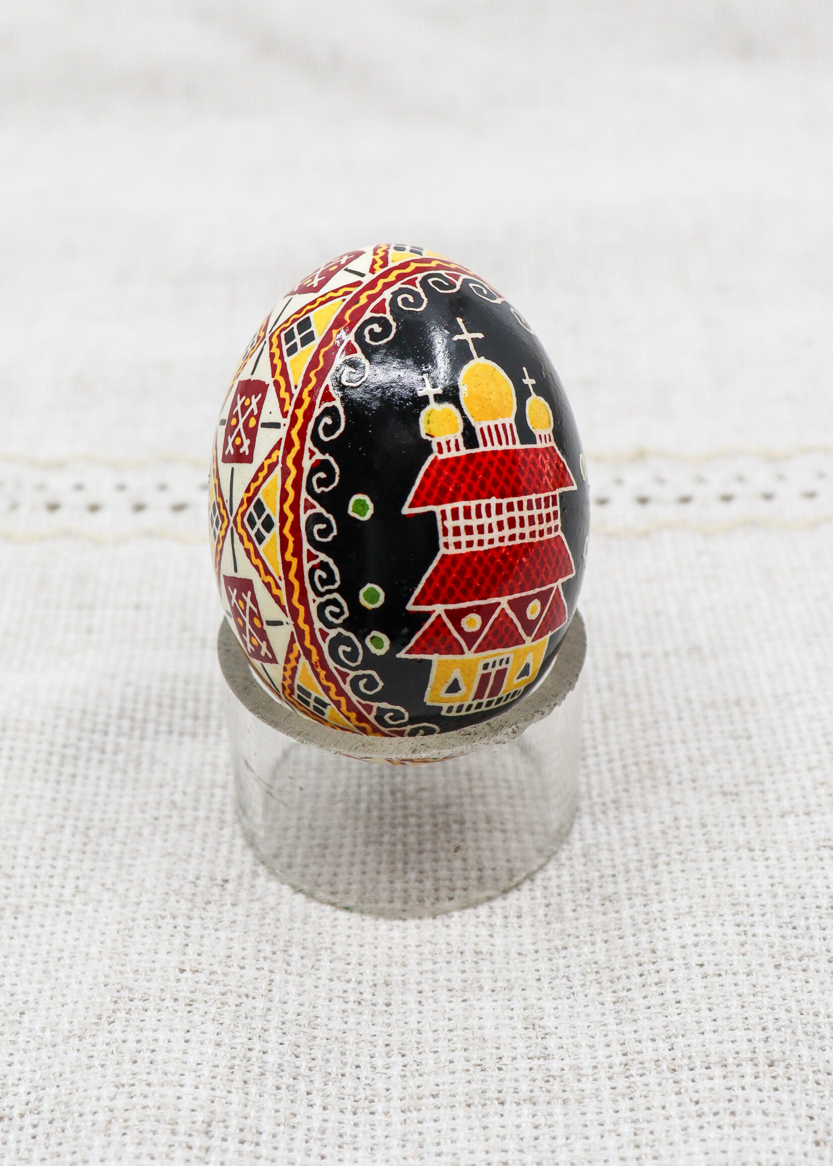 PYSANKA -  Ukrainian style handmade decorated eggs (Prayer in English)