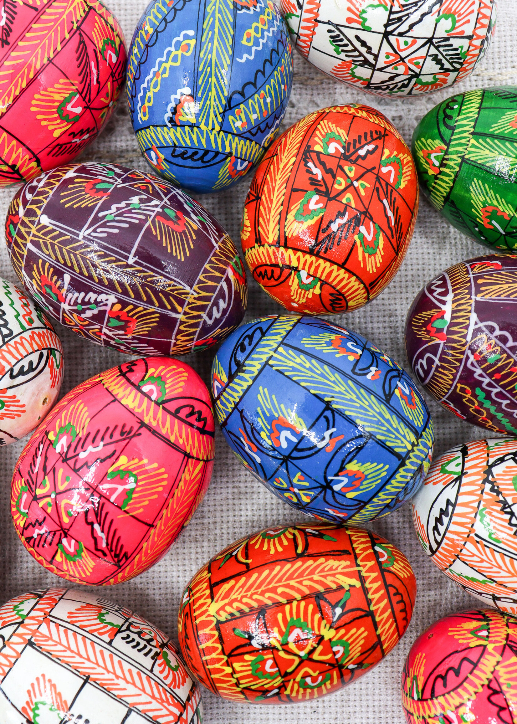 PYSANKY -  Easter Eggs Wooden Decorated