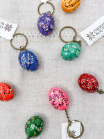 ACCESSORIES - Pysanka Keychains, Hand painted, wooden