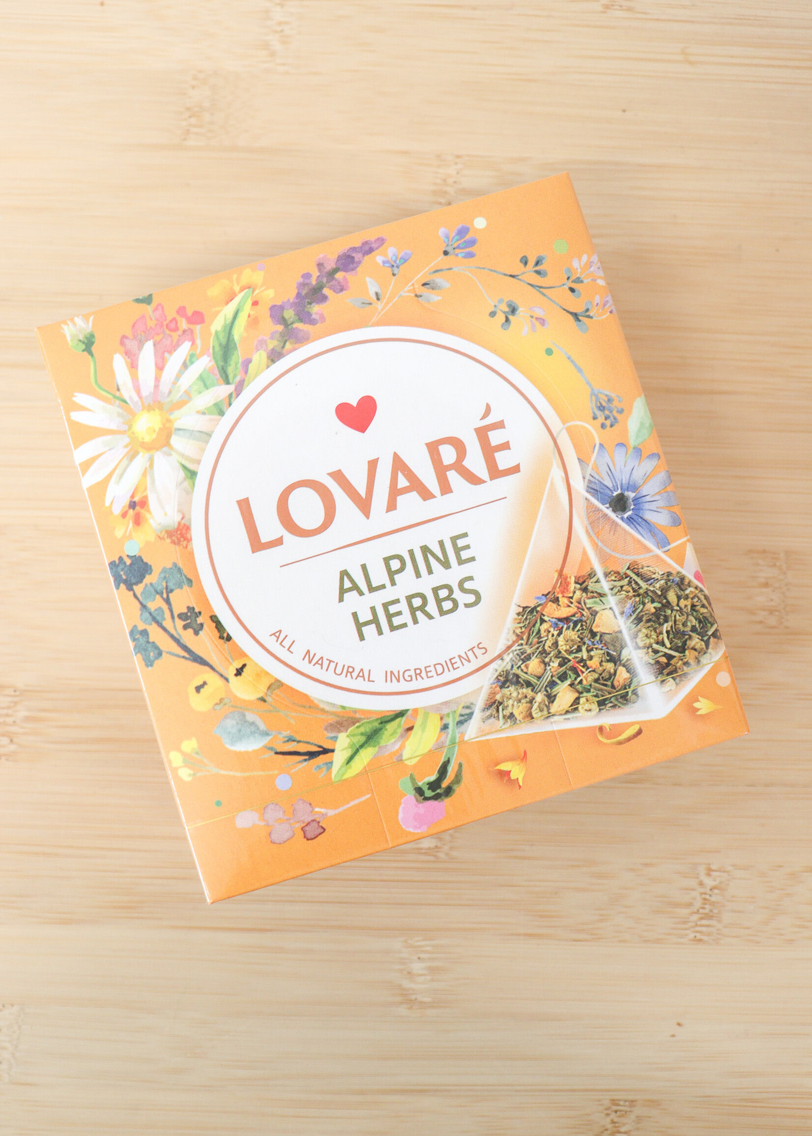 FOOD - Tea LOVARE Alpine Herbs / 15x2g Ukraine
