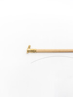 PYSANKA - Kistka ( wax stylust) Extra Fine ( 0.3)...line 0.53 mm- yellow / XF& Cleaning tool for tip