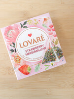 FOOD - Tea LOVARE Strawberry Marshmallow / 15x2g Ukraine