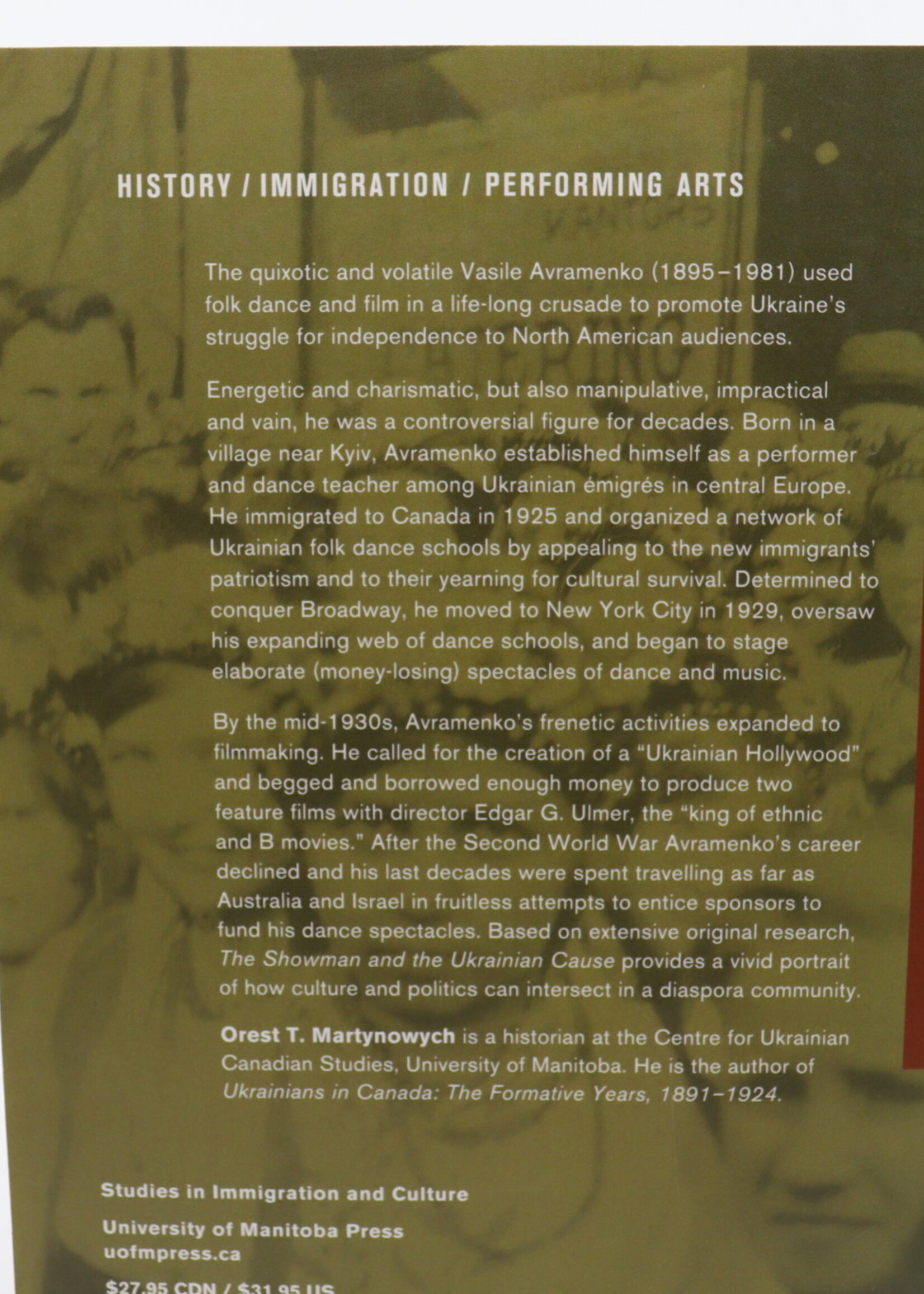 BOOK _ The Showman and the Ukrainian Cause