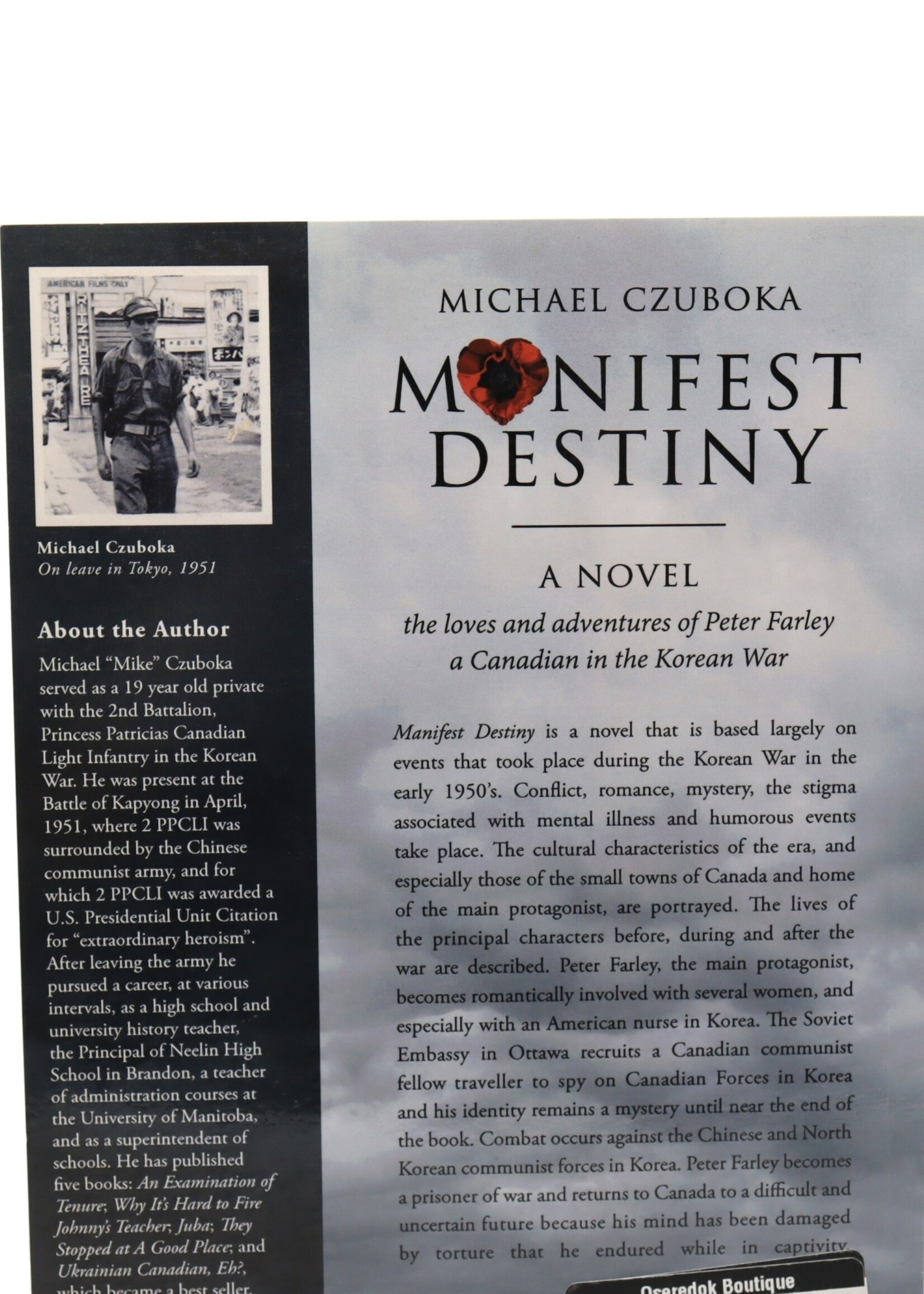 None BOOK - Manifest Destiny by Michael Czuboka