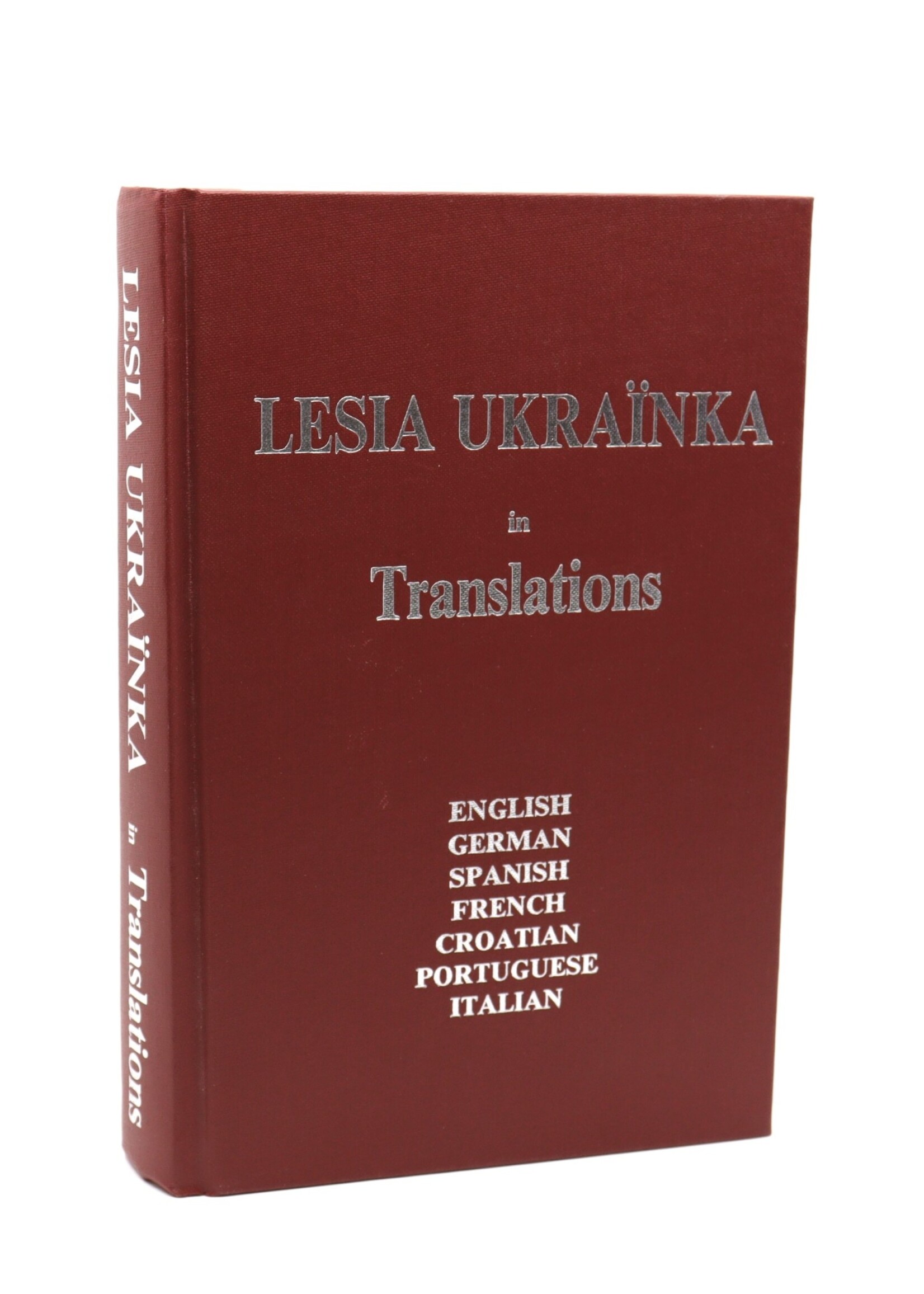 BOOK - Lesia Ukrainka in translation English, German, Spanish, French and ...