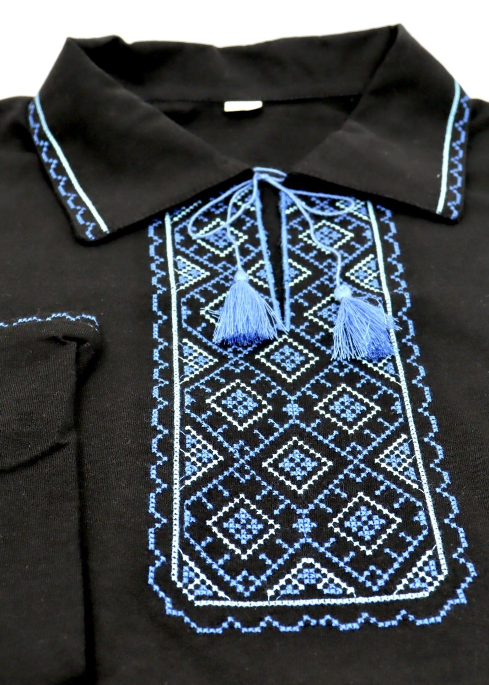 APPAREL - (M's) T- Shirt Black, Embroidered size M