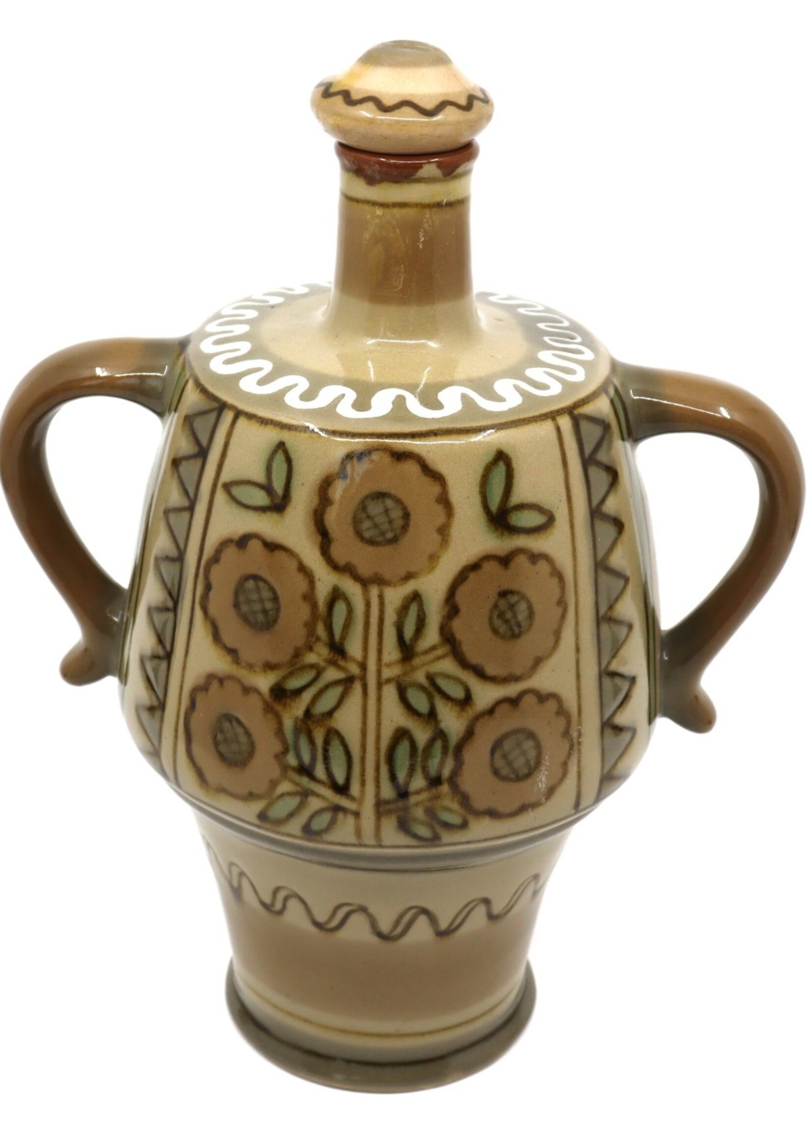 HOME - Decorative Bottle Majolica Ceramics   made in Ukraine Lviv KLSF