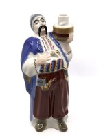 HOME - Porcelain Legacy of Folk Art " Bottle" based on character from M. Gogol  Evenings on a Farm Near Dykanka Kyiv/ Shoft excusive