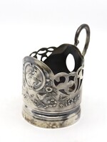 HOME - Glass Holder "Bohdan Khmelnytsky",  metal Melhior, Vintage