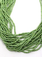 ACCESSORIES -  Necklace, 7-9", Glass Beads/ Multiple strand/ Silver Lock