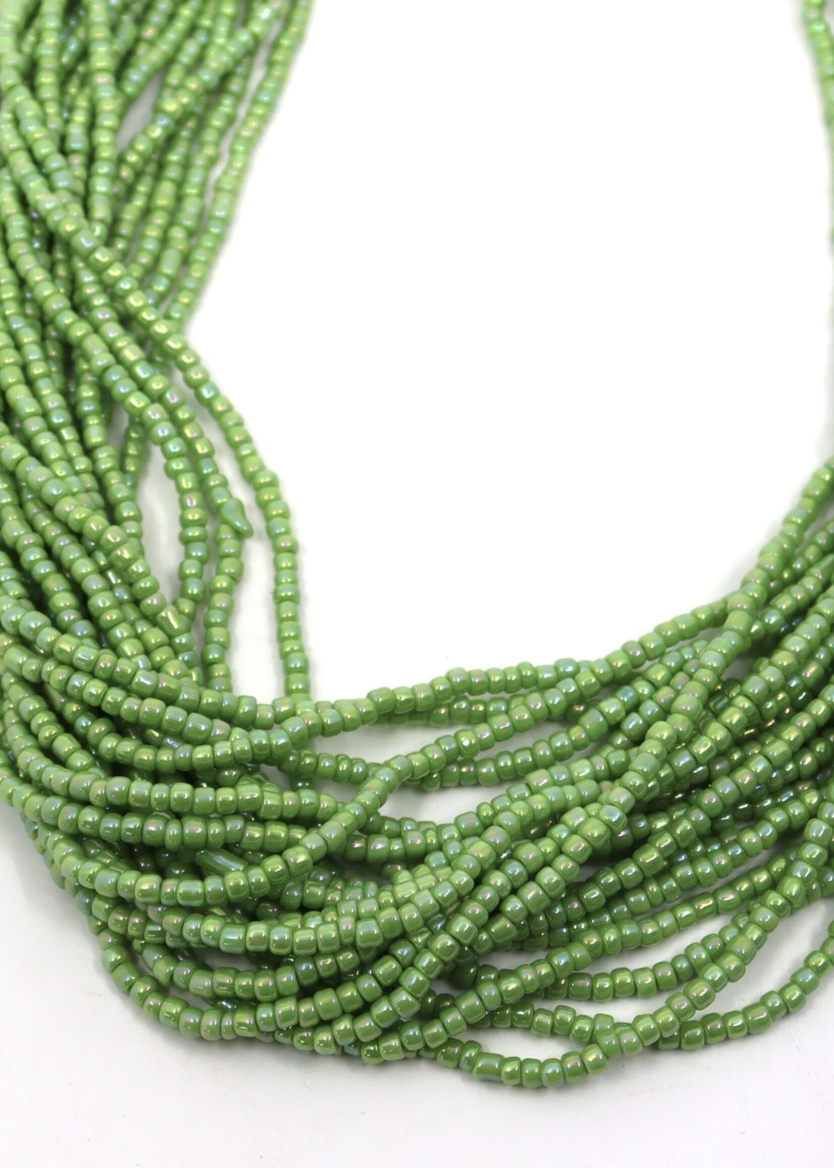 ACCESSORIES -  Necklace, 7-9", Glass Beads/ Multiple strand/ Silver Lock