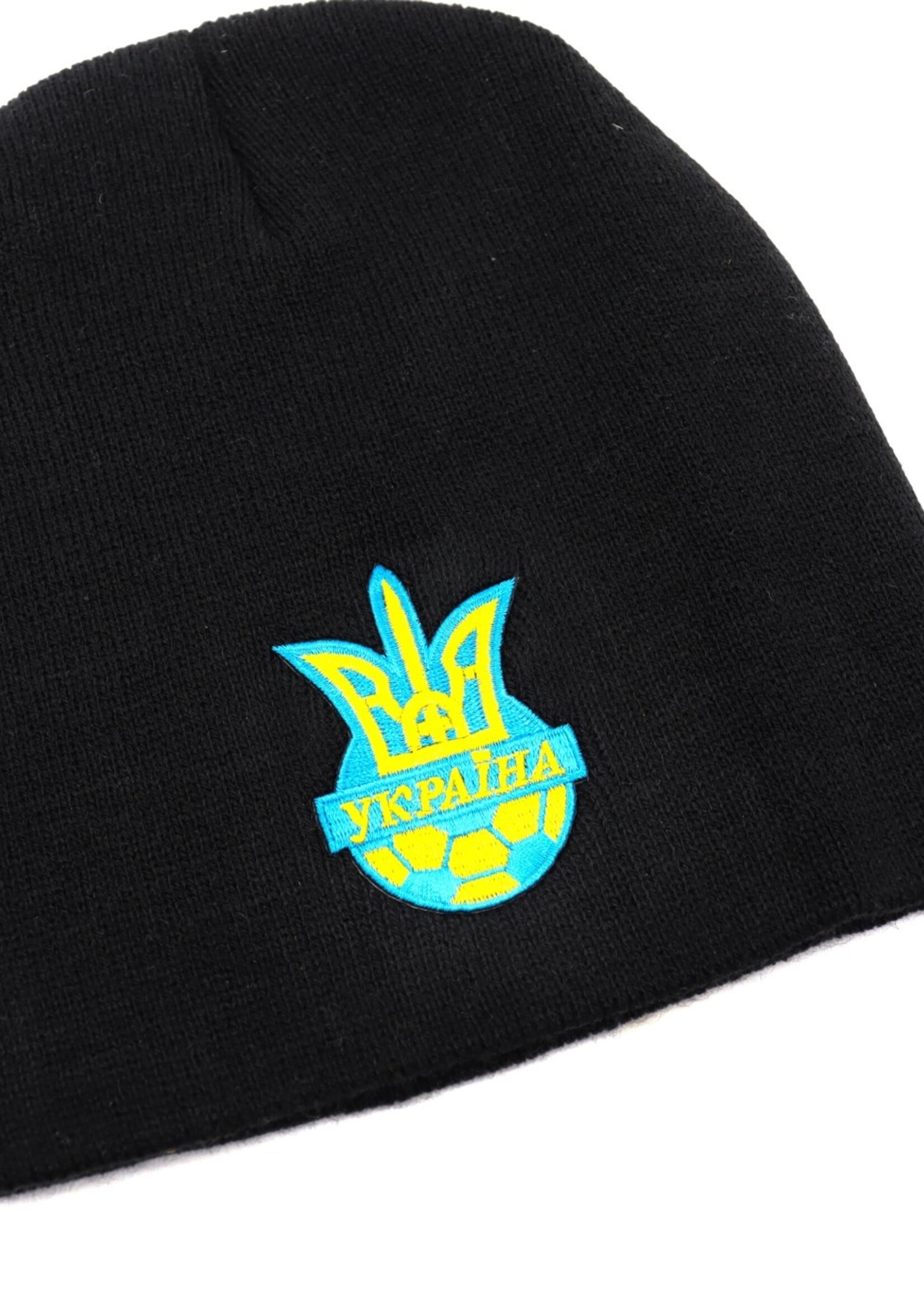 APPAREL- Tryzub Black Knit Toque / Soccer Club "Ukraine"