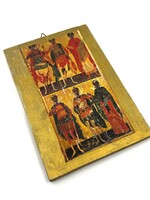 ART - Six Saints by Byzantine Museum 4x6"
