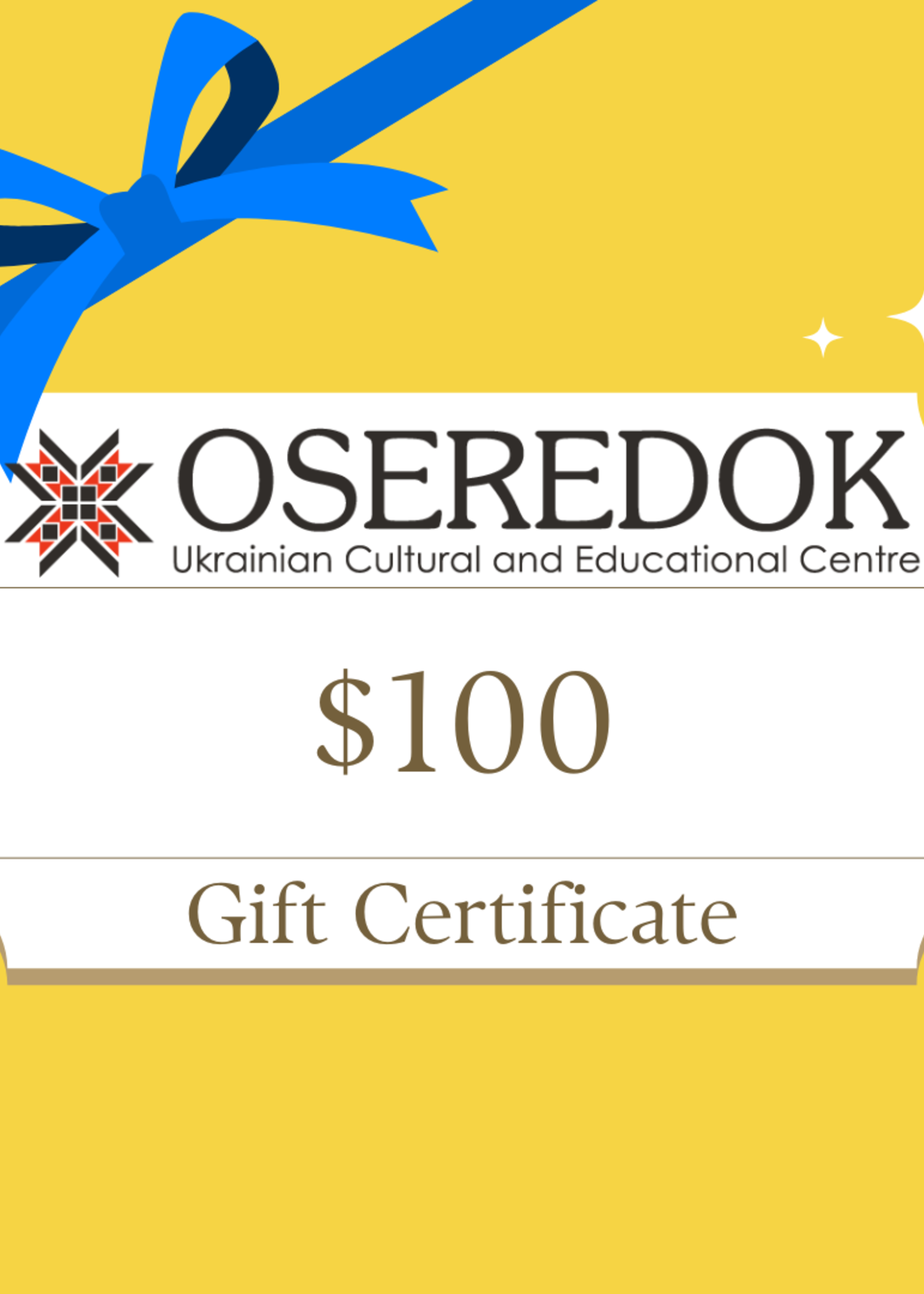 GIFT Certificate 100