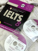 BOOK - IELTS 8,  Cambridge, with answers for ESOL exam
