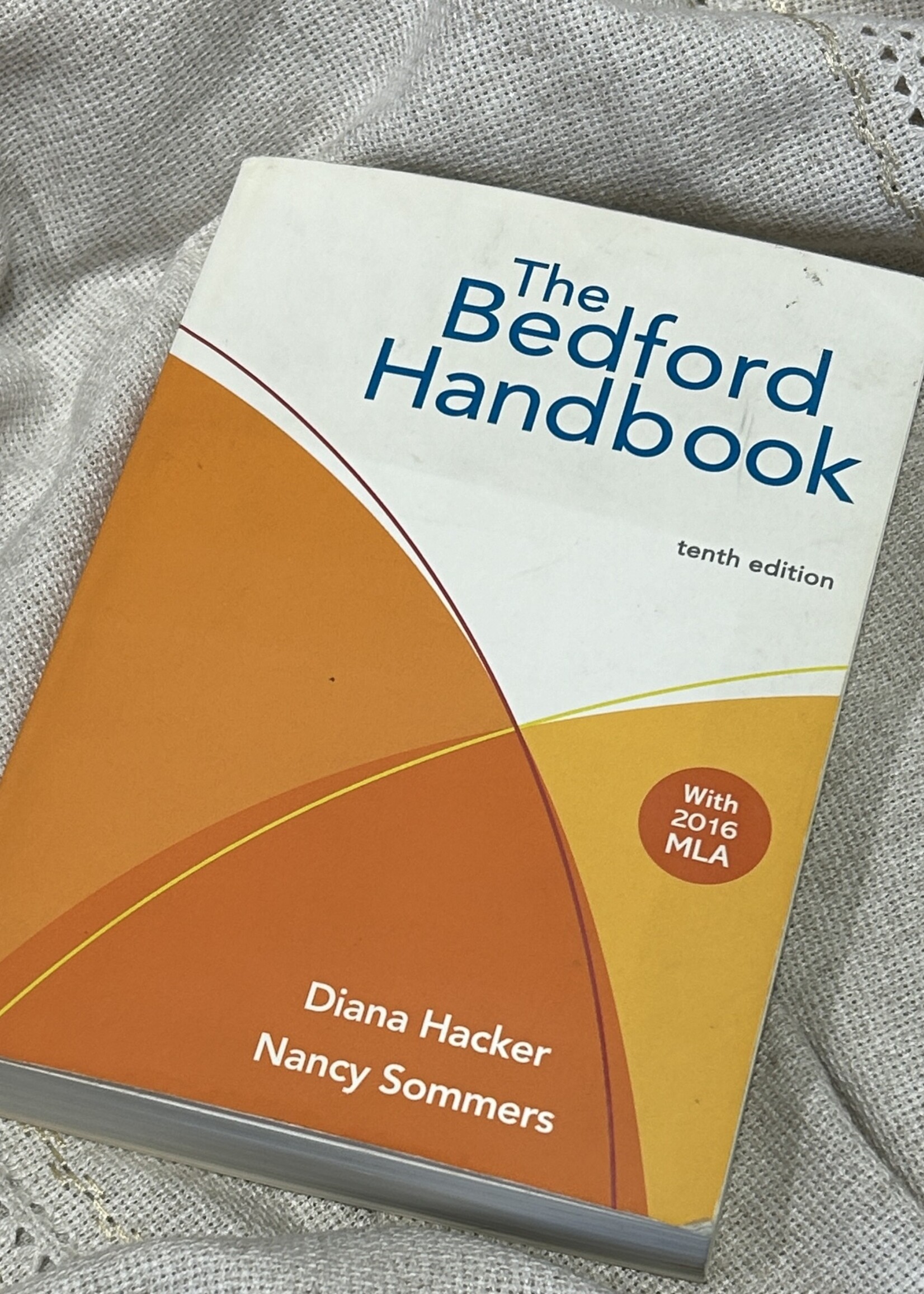 BOOK - The Bedford Handbook, textbook