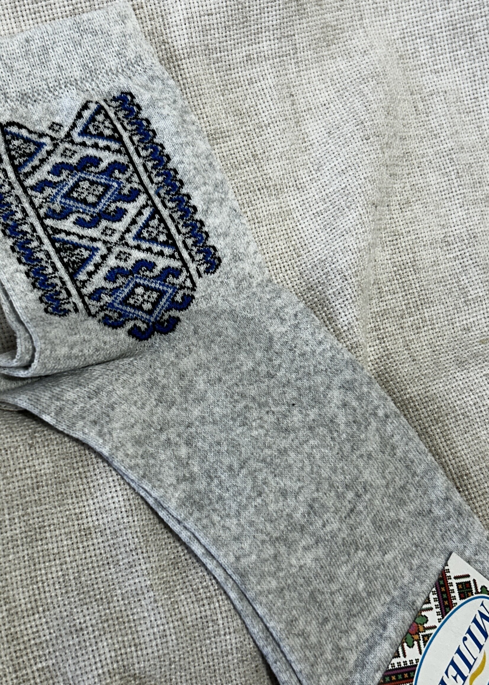 APPAREL- Socks (M/W) Milena, size 27-29 embroidered