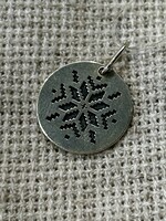 JEWELRY - Set of 2, Round Chain " Snake" &  Pendant "Vyshyvanka"  Round,  925 Sterling Silver