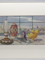 ART - print Ukrainian Pysanka /  from  Y. Ferenchuk's  Collection "Our Grandmothers Pysanky"