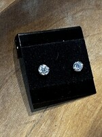 JEWELRY - Earrings, Stud with Moissanites 0.10 ct,  925 Sterling Silver