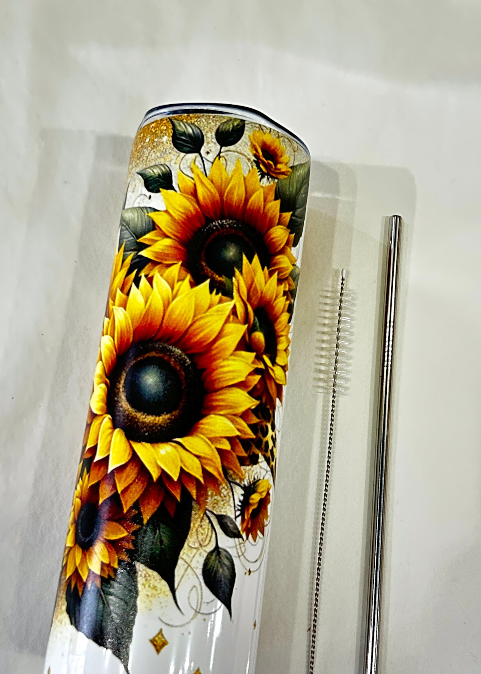 HOME  - Steel Insulated Tumbler Sunflowers, 20 oz