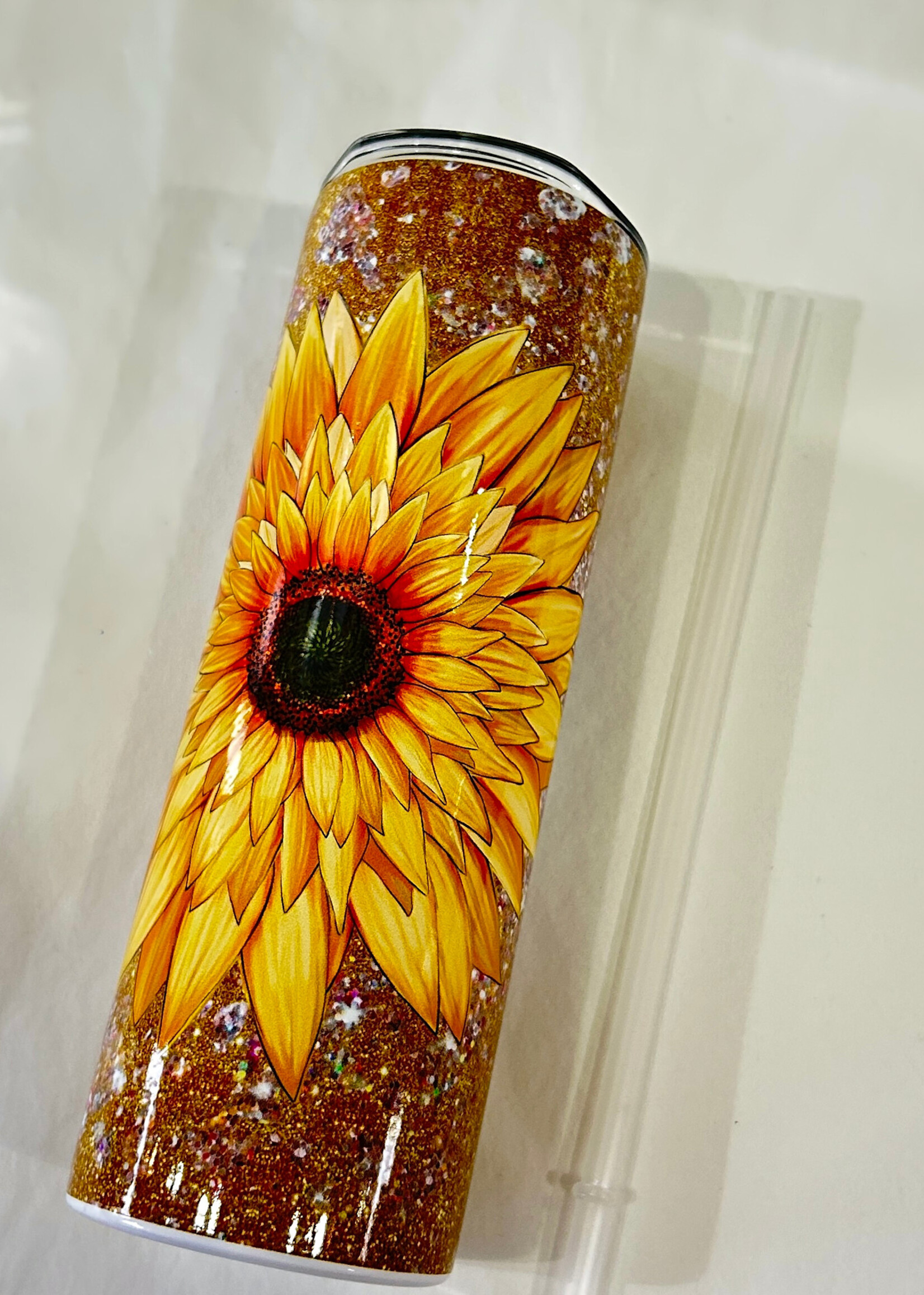 HOME  - Steel Insulated Tumbler Sunflowers, 20 oz