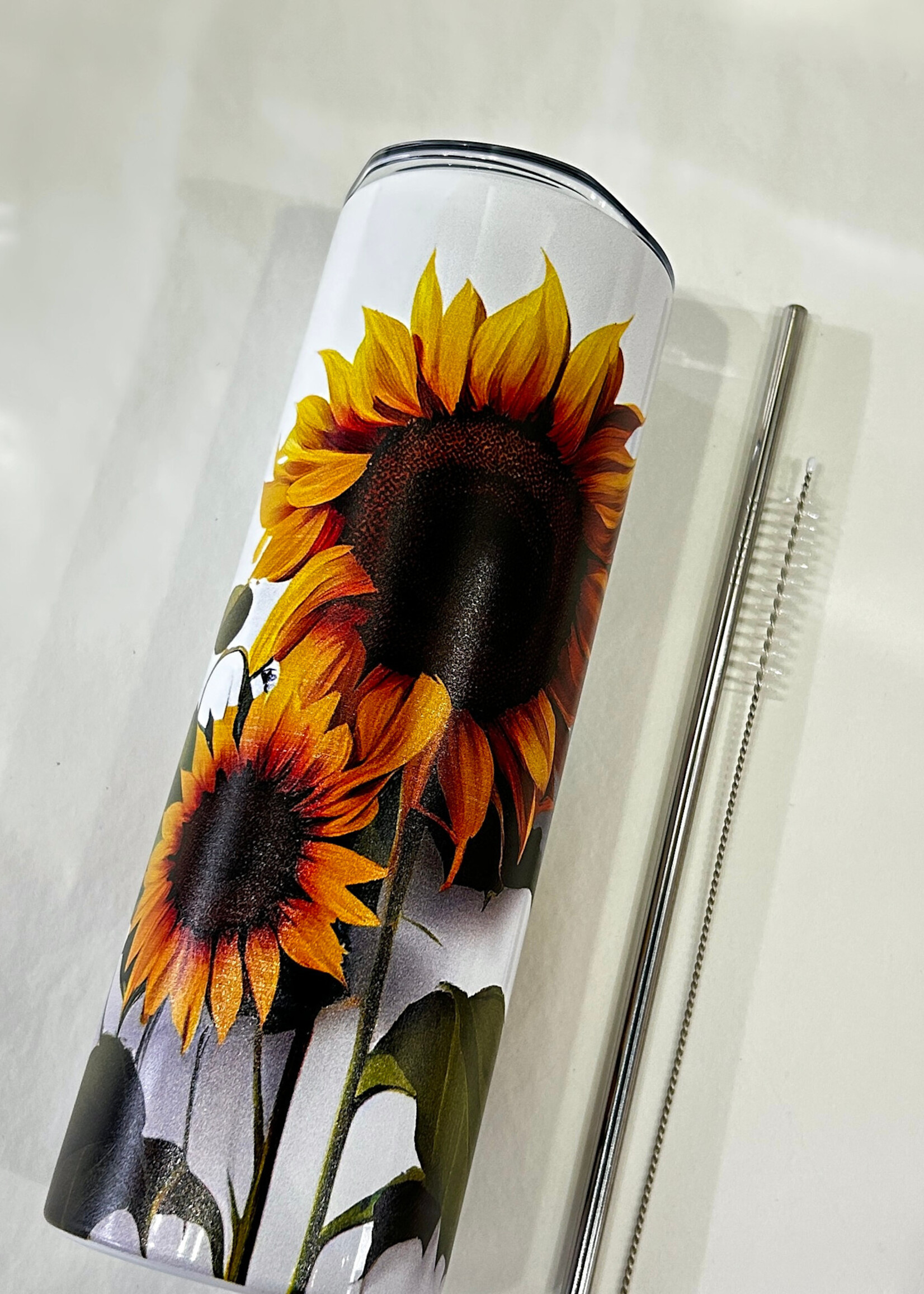 HOME  - Steel Insulated Tumbler Sunflowers, 20 oz