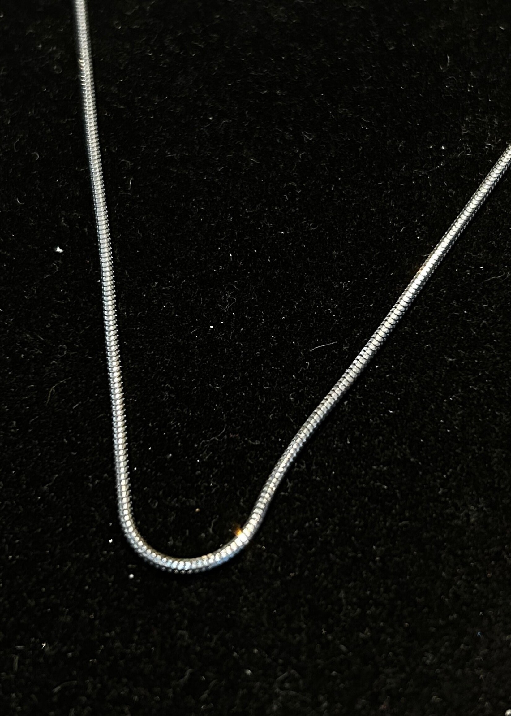 JEWELRY - 925 Sterling Silver Chain , Snake , 18"