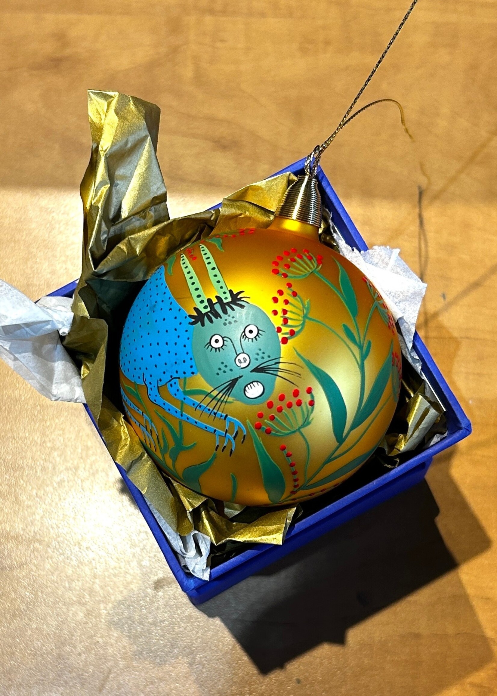 HOME - Decor Chistmas Ball , Folk art of M. Prymachenko
