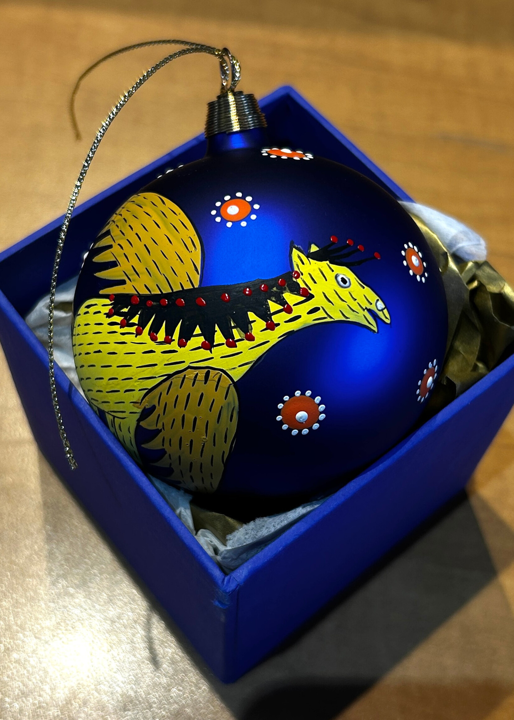 HOME - Decor Chistmas Ball , Folk art of M. Prymachenko