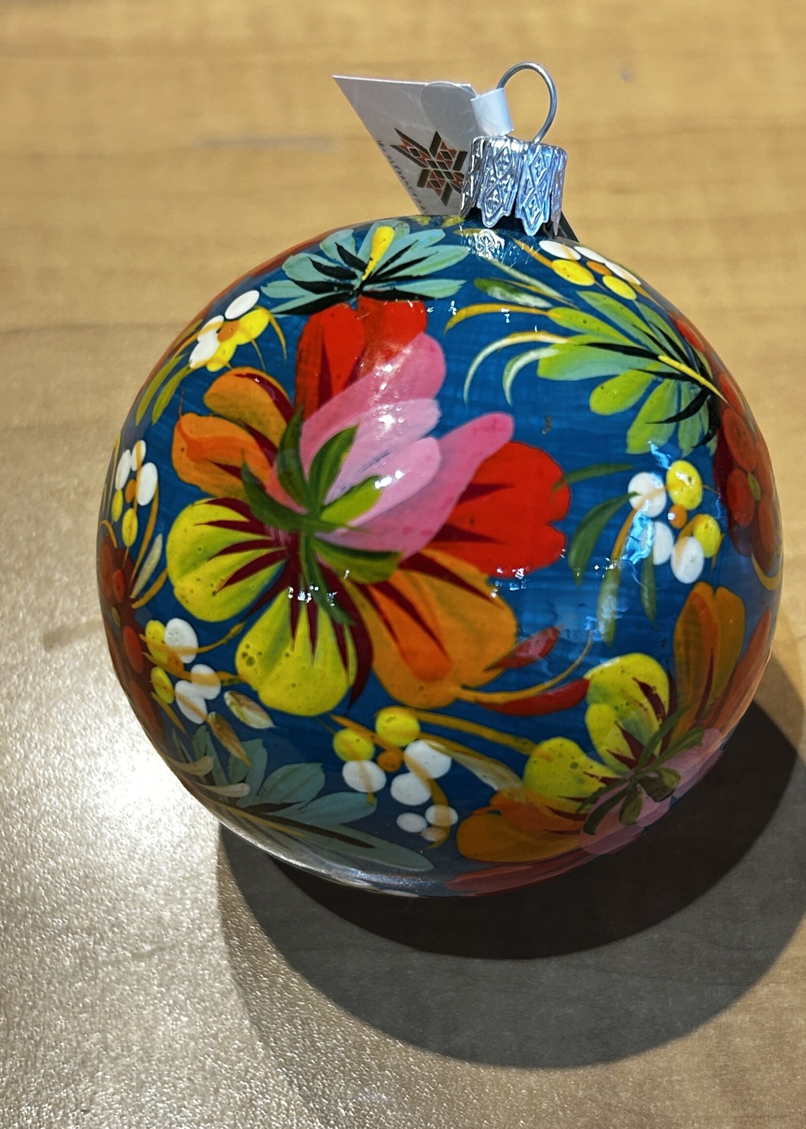 HOME - Decor -Petrykivka  Christmas Ornament Ball