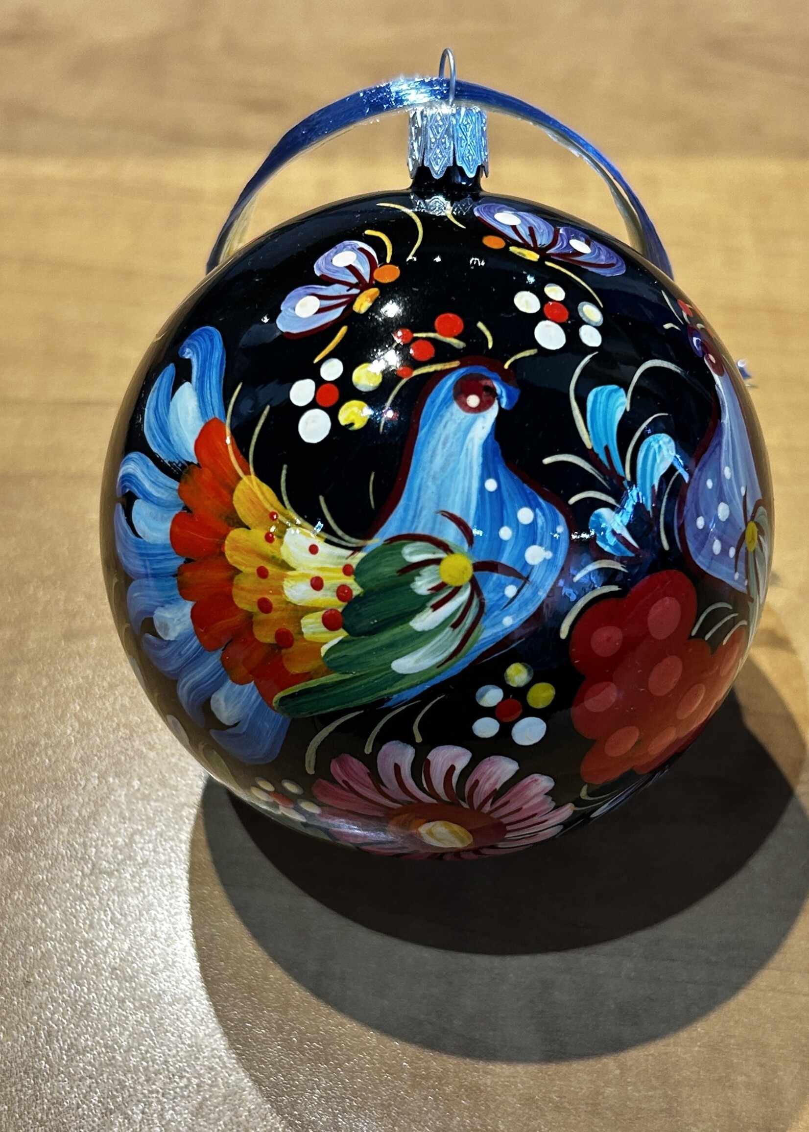 HOME - Decor -Petrykivka  Christmas Ornament Ball