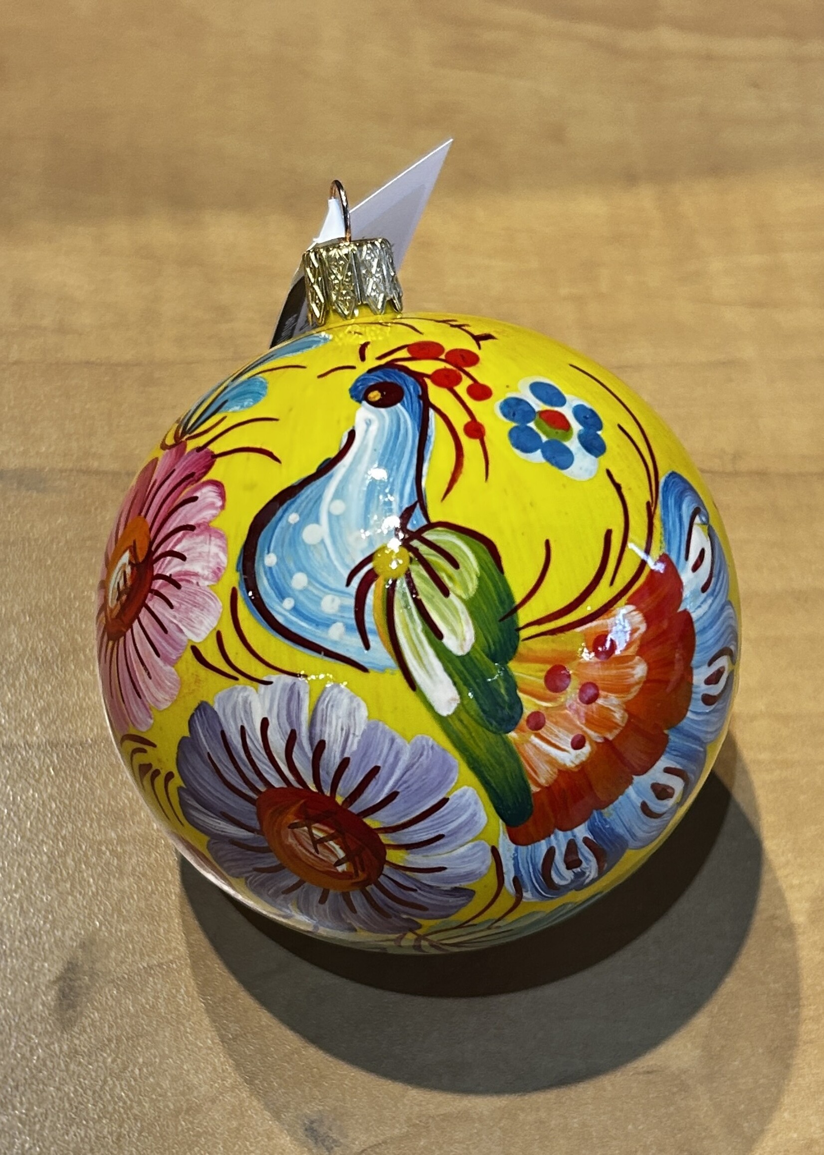 HOME - Decor -Petrykivka  Christmas Ornament Ball