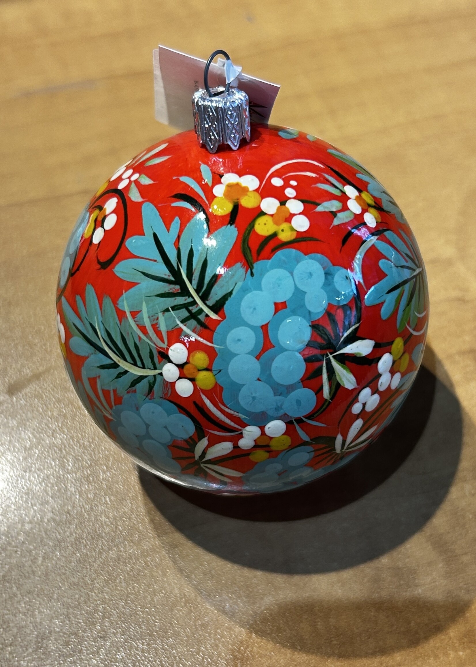 HOME - Decor -Petrykivka  Christmas Ornament Ball
