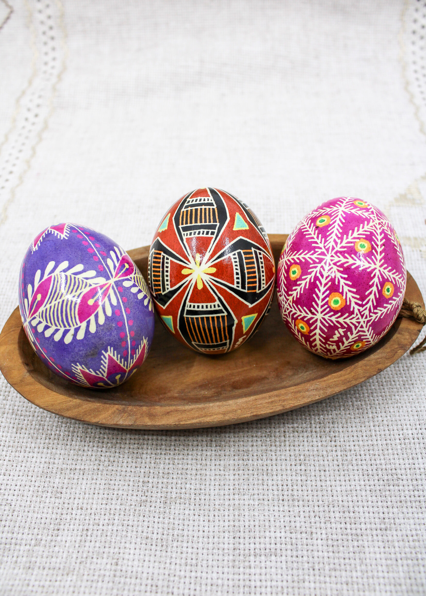 PYSANKA -  Handmade  Easter decorated eggs
