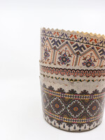 HOME  -  Set of 6, Paska (Easter Bread) Baking Forms. floral & embroidered designs, made in Ukraine