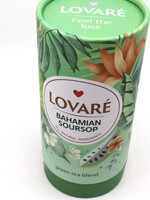FOOD - Tea LOVARE Bahamian Soursop, all natural ingredients, green tea blend, 80 gr, Ukraine