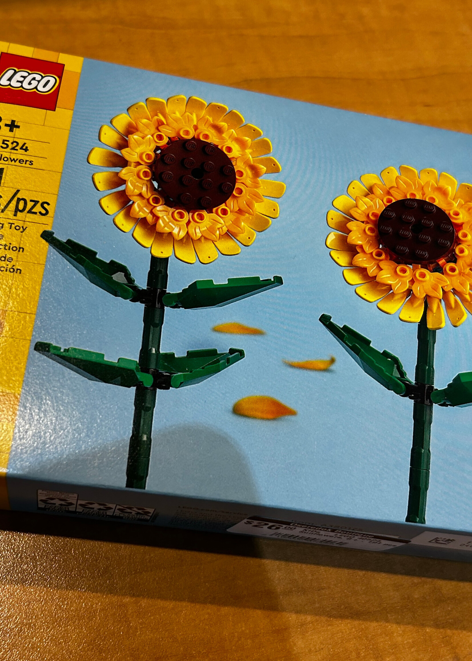 KIDS  - LEGO 40524, Sunflowers, 8+ , 191 pcs