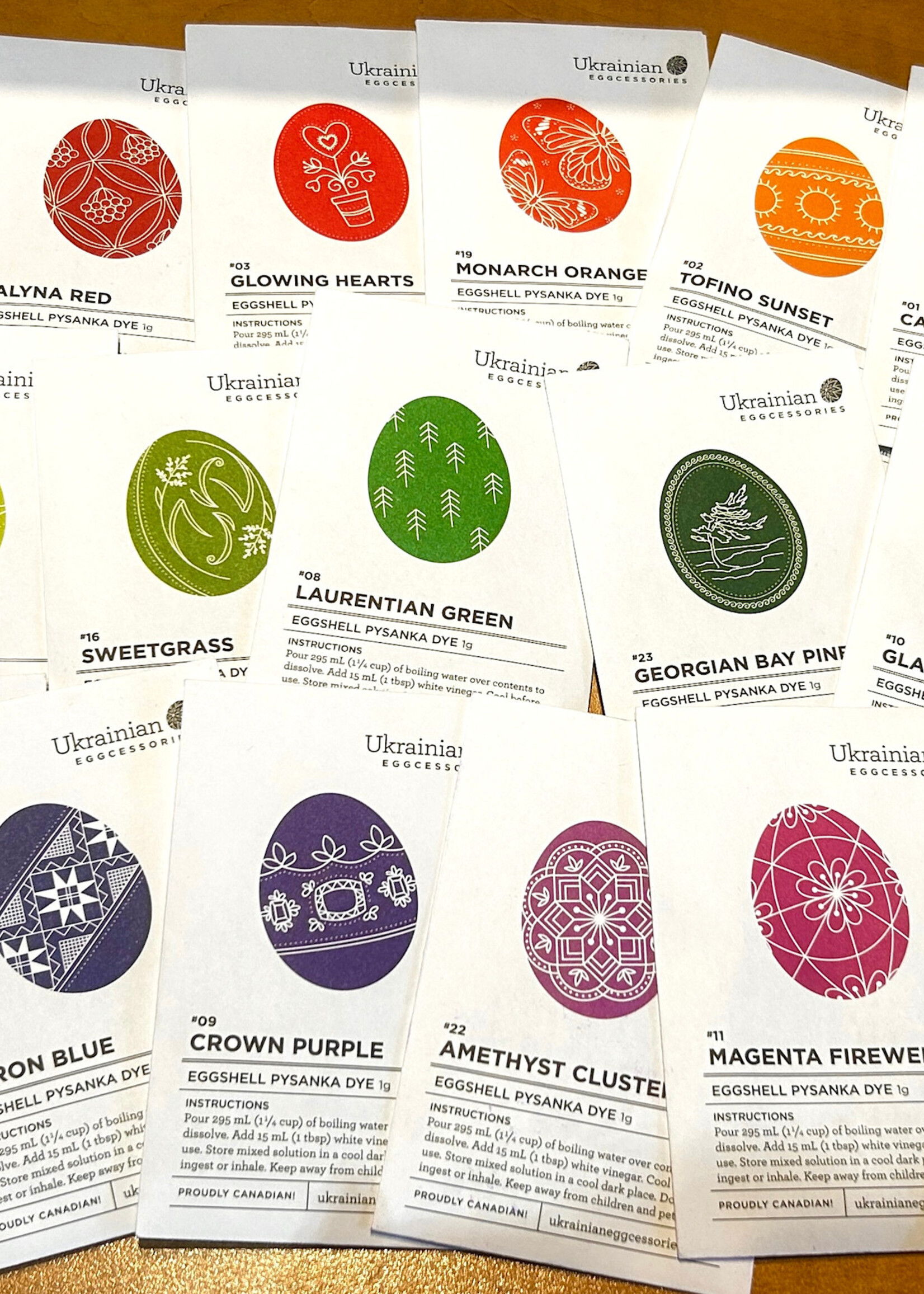 PYSANKA - Dye Niagra Blue