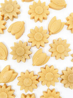 Pysanky -Beeswax, Pure and Multi- colored in shape of Block or Sunflower & Tulip