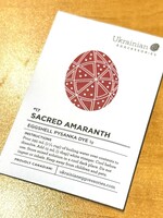 PYSANKA - Dye Sacred Amaranth