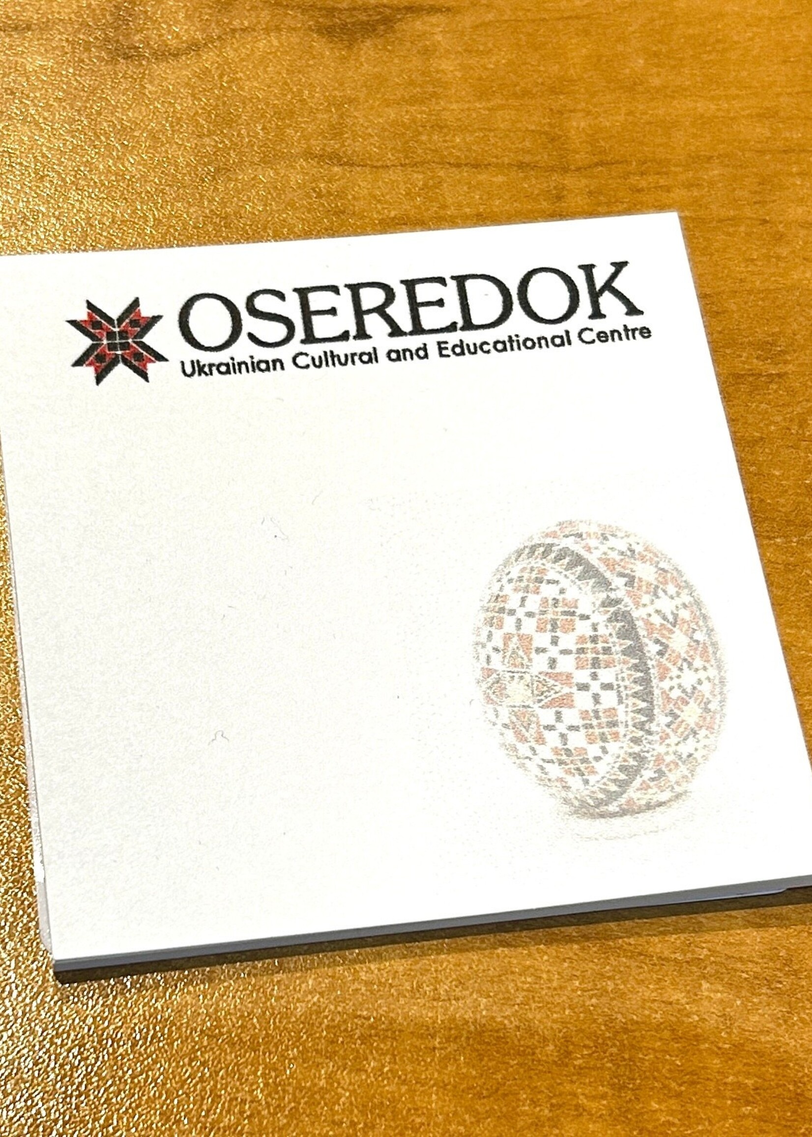HOME - Oseredok Pysanka note pad