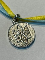 JEWELRY - Pendant Sunflower/  Tryzub Sterling Silver