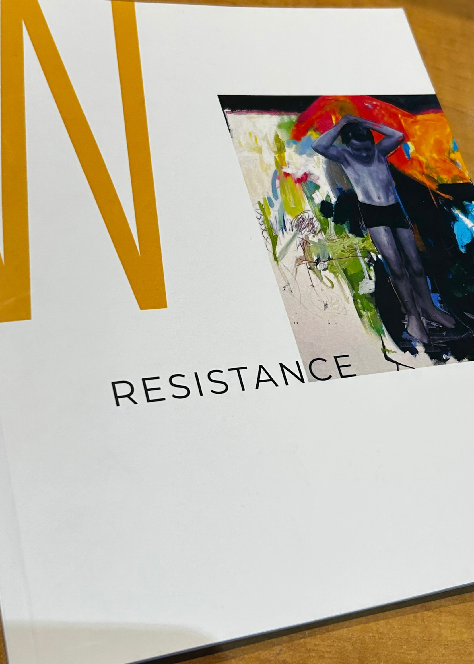 BOOK - The catalogue of the "Resistance" exhibition hold by UCAF in Toronto "We and the World"