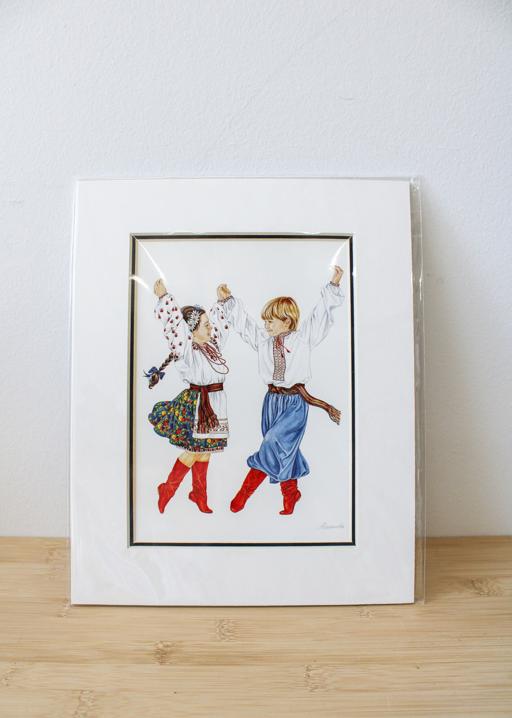 Martha Cooper PRINT -  small ,  Costume Ukrainian Children II,  Ukrainian Dancer by Alexandra Polujan