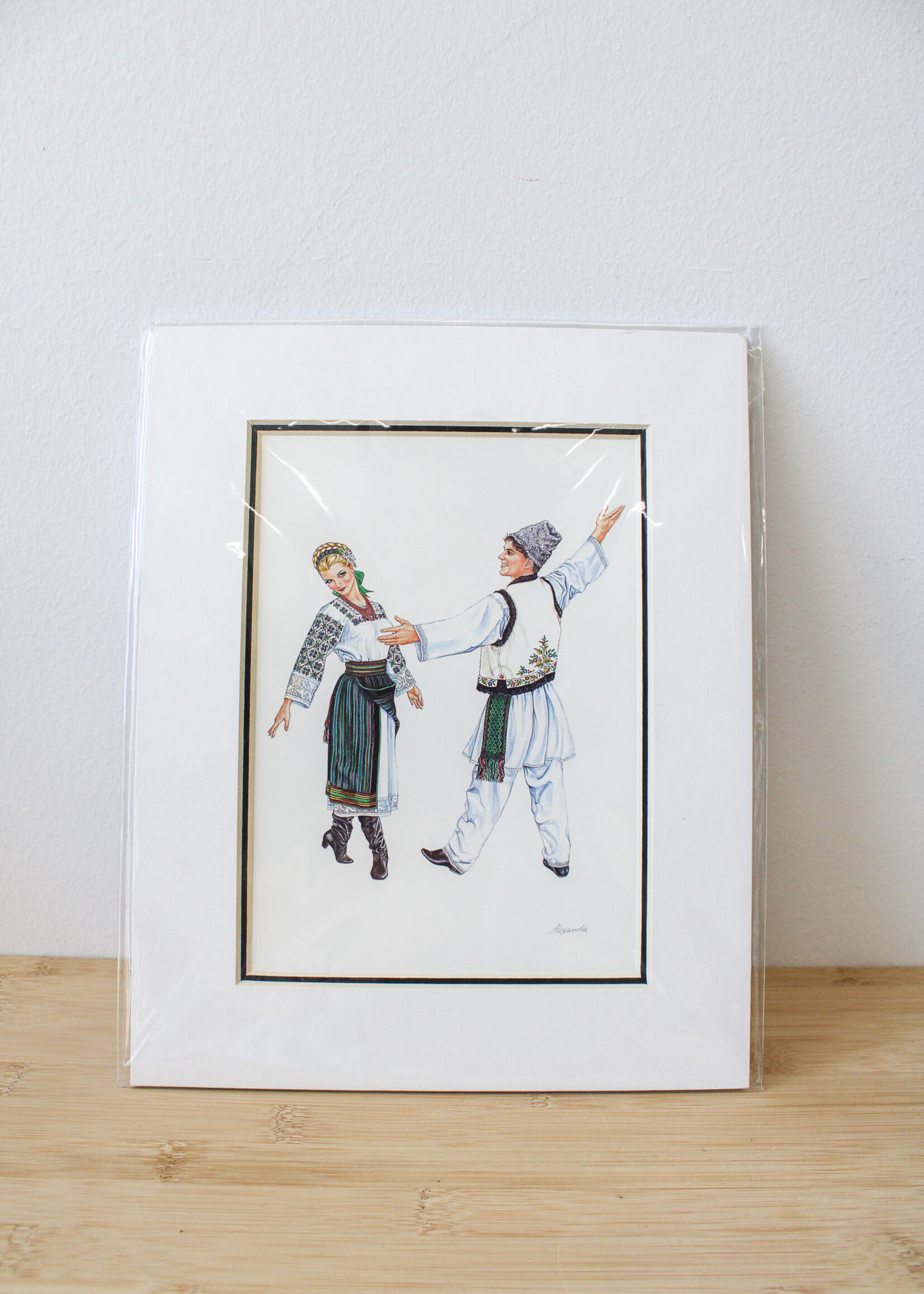 Martha Cooper PRINT -  small , Ukrainian Dancer by Alexandra Polujan