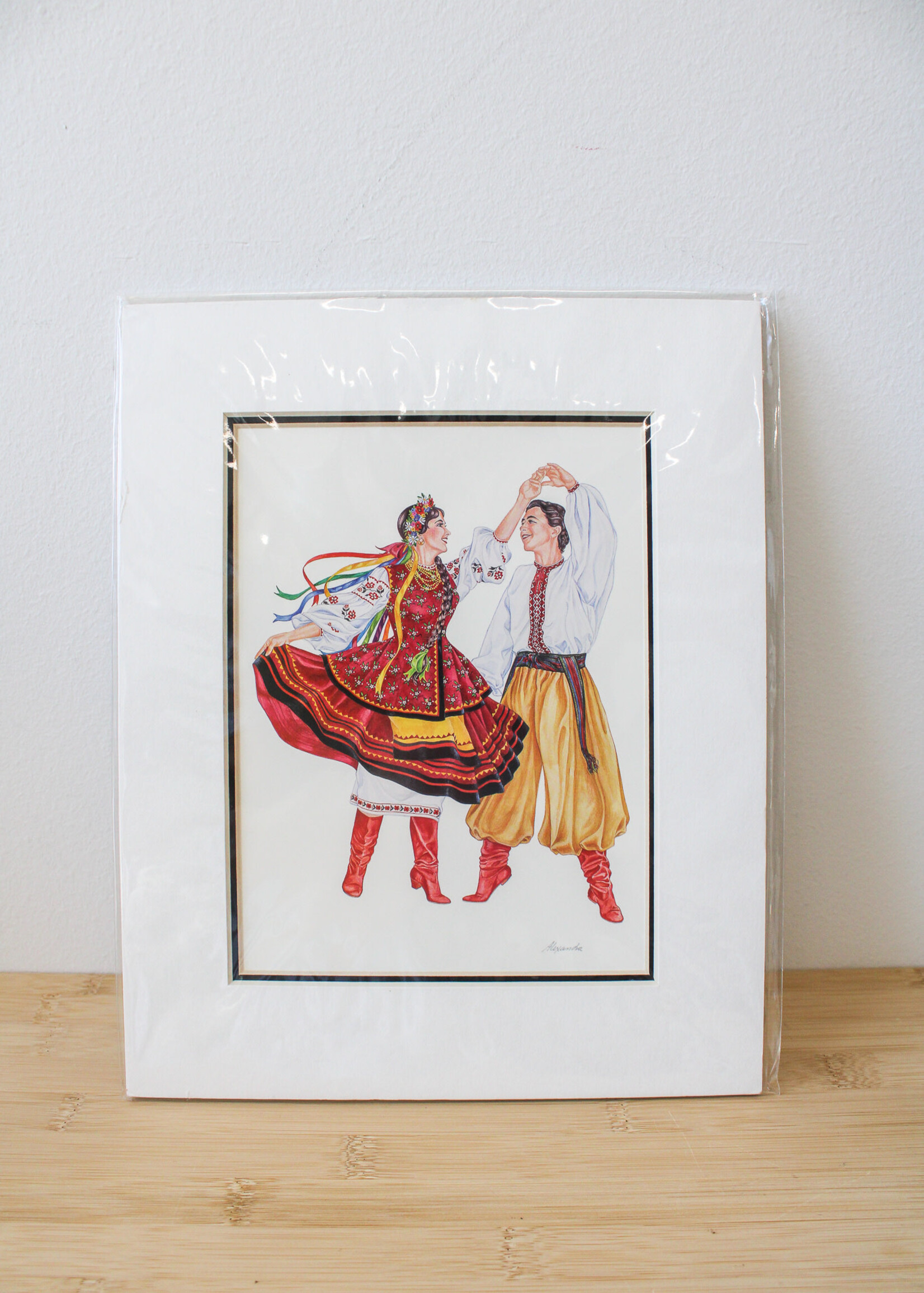 Martha Cooper PRINT -  small ,  Costume Kyiv I, Ukrainian Dancer by Alexandra Polujan