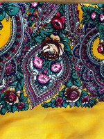 ACCESSORIES - Scarf Ukrainian Hustka, Turmeric 43x43'